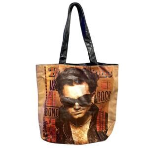 Rolling Stones U2 Bono Tote Bag